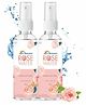 Dr. Morepen Pure & Natural Rose Water Spray for Face, Alcohol Free Toner - 100ml Pack of 2