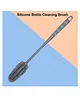 Joy Buzz Basics Long Handle Silicone Scratch Free Bottle Cleaning Brush Kit- Pack of 1