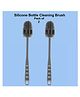 Joy Buzz Basics Long Handle Silicone Scratch Free Bottle Cleaning Brush Kit- Pack of 2
