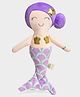 Mi Arcus Mermaid Violet Wave Dream Plush Doll Soft Toy Purple- 40 cm