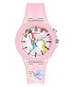 LOOKHAA 3D Unicorn Designed 7 Disco Lights Analogue Watch - Pink