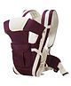 LittleBoo Baby Carrier 4 in 1 Carry Bag Baby Carrier Cuddler Air Mash Fabric Baby Carrier Bag Adjustable - Maroon