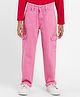 Bright Stars KIDSWEAR Cotton Woven Overdyed Jeans - Pink