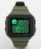 Babyhug Free Size Digital Watch - Olive Green