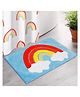 AAZEEM Microfiber Exclusive Anti-Skid Set of 2 Bathmats (35X55 Cm)