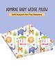 ADMIRAE Wedge Pillow for Baby and Toddler Crib & Mattress, Helps to Elevate Baby for Acid Reflux, Colic & Vomiting, Removable and Washable Cover, L 48 x B 35 x H 9 cm