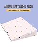 ADMIRAE Wedge Pillow for Baby and Toddler Crib & Mattress, Helps to Elevate Baby for Acid Reflux, Colic & Vomiting, Removable and Washable Cover, L 48 x B 35 x H 9 cm