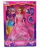 KiddyBuddy GAD-120 Beautiful Doll With Accessories (Color & Accessories May Vary) - Height 32.5 cm