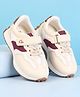 Babyoye Velcro Closure Sneaker - Beige & Brown