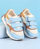 Babyoye Velcro Closure Sneaker - Blue & Brown