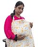 Motherly Nursing Cover for Breastfeeding Soft, Breathable Feeding Apron for Mom, Multi Use Feeding Cover & Scarf  Blue Cloud Print