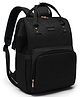Motherly Everyday Diaper Bag for Mothers for Travel, Maternity Bag for Newborn Baby, Mother Travelling Bag, Multiple Pocket Water Resistant Hospital Bag for moms (Black Style 2)
