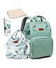 Motherly Everyday Combo Diaper Bag for Mothers for Travel Includes Accessories Maternity Bag for Newborn Baby Baby Bag for Mother(Light Green)