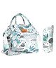 Motherly Nano Diaper Bag Small Size, Baby Bags For Mothers, Diaper Bag For Mom, Hospital Bag  (Green Leaf)