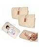 Motherly Combo Mat Set for Baby, Diaper Changing and Massage Mat, Reusable Portable Changing Pad, Crib Mat, Bed Protector for Boys & Girls (72 x 42 cm, 0-12 Months)