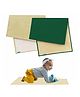 Motherly Premium Baby Mat Combo for Diaper Change and Oil Massage, Diaper Changing Mat & Massage Mat, Reusable Portable Changing Pad, Bed Protector Sleeping Mattress for Boys & Girls (Green & Cream)