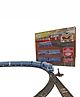 Centy Passenger Toy Train Set with Track Changer feature - Blue