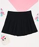 Pantaloons Junior Woven Pleated Skirt - Black