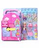 ?Barbie Chelsea Doll & Closet Toy Playset with 15 Pieces Clothes & Accessories Included Foldable Set for On-The-Go Play & Storage - Height 13.5 cm