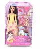 Disney Princess Belle Fashion Doll & Dog Figure with Color Change Spots Bathtub Brush & Hair Accessories - Length 30 cm