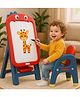 Little Olive Kids Art Station with Chair Drawing Board & Storage Tray - Red