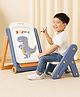 Little Olive DoodleBuddy Foldable Drawing Board & Chair Set With Storage Tray - Blue