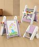 Little Olive Kid's 3-in-1 Chair, Table, Doodle Board | Learn, Play, Study, Organise in One Set - Pink