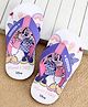 Cute Walk by Babyhug Disney Flip Flops With Minnie Mouse Print - Purple & Beige
