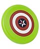 Planet Of Toys Durable Flying Disc Frisbee for Kids | Lightweight Outdoor Sports Game Toy | Colorful Throw & Catch Flying Saucer for Children - Green