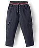 Rikidoos Solid Cargo Pants - Black