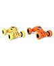 SEEDO Pull Back Twisting Stunt Pack of 2 (Color May Vary)