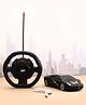 SEEDO  1:24 Scale 4-Wheel Drive | Steering Wheel Remote Controlled Road Sniper 03 RC Car - Red