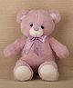 Dukiekooky Purple Dream Bear Plush Toy Soft Stuffed Teddy with Purple Accents and Decorative Ribbon Height - 40 cm