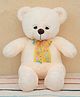 DukieKooky 40 cm White Dream Bear Plush Toy Soft Stuffed Teddy with White Accents and Decorative Ribbon