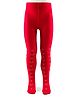 Cute Walk by Babyhug Anti-bacterial Tights with Heart Design - Red