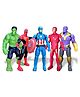 Enorme Superhero Model New Design Action Figure 5 Pcs Toys Set