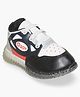 Priaansha Kids Colour Blocked Uniage Collection LED Shoes - Black