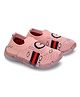 Priaansha Kids G Alphabet Designed Uniage Collection LED Shoes - Peach