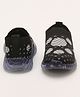 Priaansha Kids Abstract Designed Uniage Collection LED Shoes - Black