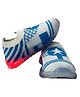 Priaansha Kids Star Designed Uniage Collection LED Shoes - White