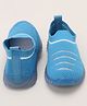 Priaansha Kids Placement Striped Uniage Collection LED Shoes - Blue