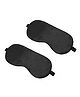Syga 3D Sleep Eye Mask Set of 2 - Black