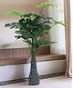 Foliyaj 18 Leaf Monstera Plant with Floor Base