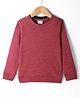 Rikidoos Full Sleeves Solid Tee - Pink
