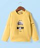 Rikidoos Full Sleeves Space Theme Printed Tee - Yellow