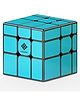 Cubelelo Drift 3x3 Mirror Blue (Tiled) Speed Cube | New Blue Version Looks Stunning with Buttery Smooth Turns | Ideal for Kids Above 5 6 Years Old Boys Girls | 3x3x3 Shape-Shifting Design Puzzle Toy