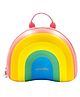 Scoobies 3D Rainbow EVA Backpack | Hardtop Preschool Bag | Adjustable Straps, Chest Buckle & Spacious Storage | Ideal for School, Vacations & Gifting - Height 4.5 Inches