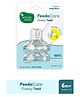 Mother Sparsh Baby FeedoCare Floezy Feeding Bottle Teat/Nipples Pack of 2 Natural Flow-Wide Neck Teats for 1+ Month Babies | Variable Flow (Y)