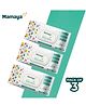 Mamaya Baby Wipes, Pack of 3