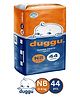 Duggu Baby Diaper Pants | Feather-Like Cotton Feel | Up to 10-Hour Absorption | Soft Elastic Waistband | Highly Absorbent | New-Born | 0-4 KG | Pack of 1 - 44 Diapers